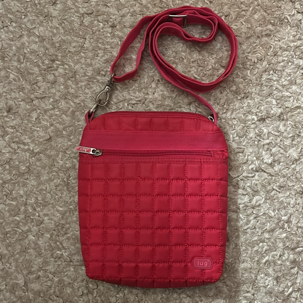 Lug Skipper Quilted Crossbody Bag